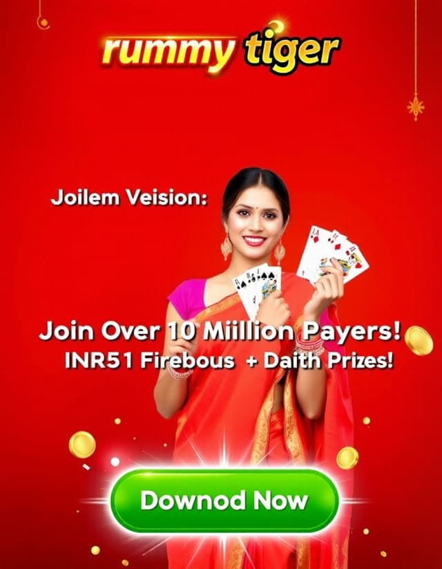Rummy Tiger Banner